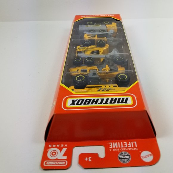Match Box set of 5 Metal Construction IV trucks 70 the Anniversarie - Picture 10 of 11